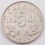 1926 far 6 and 1926 near 6 Canada 5 cents 