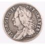 1757 George II silver Sixpence Spink-3711