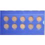 Canada Cents Complete date set 1920 to 1969 54-coins VF to Choice UNC