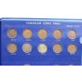 Canada Cents Complete date set 1920 to 1969 54-coins VF to Choice UNC
