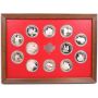 Provinces of Canada 388 grams of .925 pure silver Franklin Mint Gem Proof