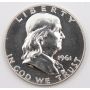 1961 Franklin Half Dollar Choice Proof