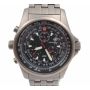 Torgoen T1 Flight Computer Mens Titanium Swiss Watch 