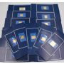 Worlds First Stamps Complete set of 73 sterling silver Franklin mint