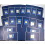 Worlds First Stamps Complete set of 73 sterling silver Franklin mint
