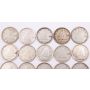 20x 1939 Canada 10 cents silver coins circulated 20-coins