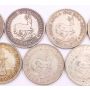 South Africa 5 Shillings 1947 48 49 51 52  57 1961 7-silver coins circulated