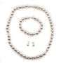 Tiffany & Co. Sterling Silver HardWear Beads Necklace Bracelet and Earrings Set 