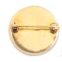 18k gold Brooch Ruby Sapphire Cats eye Emerald Diamond Topaz 