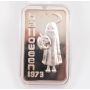 1 oz Silver The Double MC Mint Halloween 1973 Silver Art Bar .999 Pure silver 