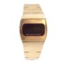 Hamilton QED Red LED 959 Gold RGP Month Date and Day Mens Vintage Watch