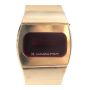 Hamilton QED Red LED 959 Gold RGP Month Date and Day Mens Vintage Watch