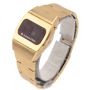 Hamilton QED Red LED 959 Gold RGP Month Date and Day Mens Vintage Watch