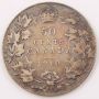1910 Canada 50 cents Victorian Leaves VF+