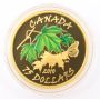 2010 Canada $75 4-coin Gold Set 14K Four Seasons Coloured Maple Leaf Set