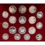 1980 Moscow Olympics Official 28 coin Choice Proof coin set with Box and COA