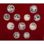 1980 Moscow Olympics Official 28 coin Choice Proof coin set with Box and COA