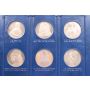 Pinches Treasures of The Louvre 50x .925 silver medals 2000+ grams Gem Proof