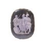 Victorian 9K yg Brooch Roman Gladiators 