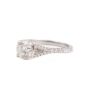 1.20 Carat Round Brilliant Platinum Engagement Ring GIA SI2, I Color