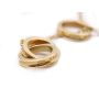 Tiffany & Co 18 Karat Yellow Gold 1837 Interlocking Circles Lariat Necklace 