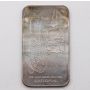 1 oz National Refiners Assay Silver Art Bar Congratulations  .999 fine 1990