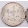 1979 - 1980 Mexican Una Onza Troy De Plata Pura Coin .925 Silver 1oz 