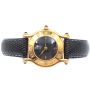 GUCCI 6500L Ladies Gold Plated Quartz Leather Band Swiss Watch