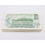100x Canada 1973 $1 Dollar banknotes EF to AU