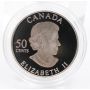 2004 50 cent Canadian Floral - Golden Easter Lily Sterling Silver