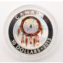2013 Canada $10 Dreamcatcher Colorized Fine Silver Proof Coin