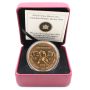 2010 Canada Gold Plated $5 Olympic Hockey Commemorative 1oz Fine Silver