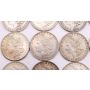 1878-1896 Morgan silver dollars 20-different dates & mint marks see list VF-EF