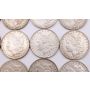 1878-1896 Morgan silver dollars 20-different dates & mint marks see list VF-EF