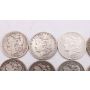 10X Morgan silver dollars 1879 80o 87 91o 97s 2x99o 2x1900o 1921 circs/culls