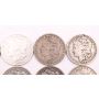 10X Morgan silver dollars 1879 80o 87 91o 97s 2x99o 2x1900o 1921 circs/culls