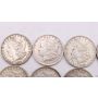 10X Morgan silver dollars 1884 84o 89 96 97 97s 98 99o 1900 1901o EF or better