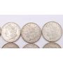 20X 1921 Morgan silver dollars 20-coins EF to AU