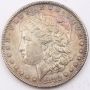 1882 O Morgan silver dollar AU