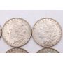10X Morgan silver dollars 1880 1881o 1885 2x1887 2x1889 1896 1897 1921 VF-EF