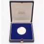 1985 South Africa 1 Rand silver coin 1910-1985 nice blue toning Choice Proof