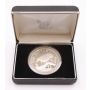 1984 New Zealand $1 silver coin Black Robin original case P54a Choice Proof