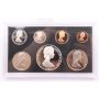 1985 New Zealand 7-coin set Black Stily mint sealed all coins Gem Cameo Proof