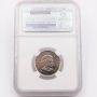 2011 Canada Silver 25 cent NGC MS67 Peregrin Falcon Colorized 