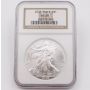 2002 United States Silver Eagle $1 Graded NGC MS69 1 oz Pure Silver 