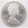 1965 Canada Small Beads Blunt 5 Type 2 silver dollar 64 or better Choice UNC