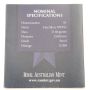 2009 Australia $1 Royal Mint 999 Silver Coin - 60 Years of Australian Citizenship 