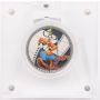 2014 Disney Goofy Silver Proof Colored coin 1 oz Pure silver Niue 