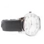 Tiffany & Co. Atlas Stainless Steel Leather White Dial Swiss Made 37mm Watch