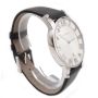 Tiffany & Co. Atlas Stainless Steel Leather White Dial Swiss Made 37mm Watch